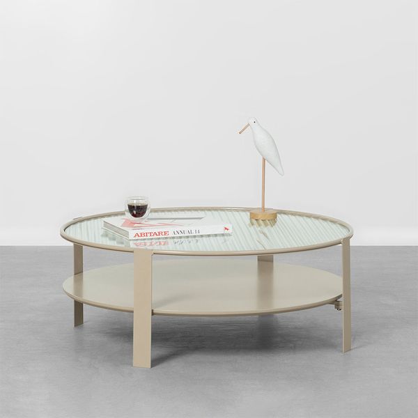 mesa de centro glas ambiente